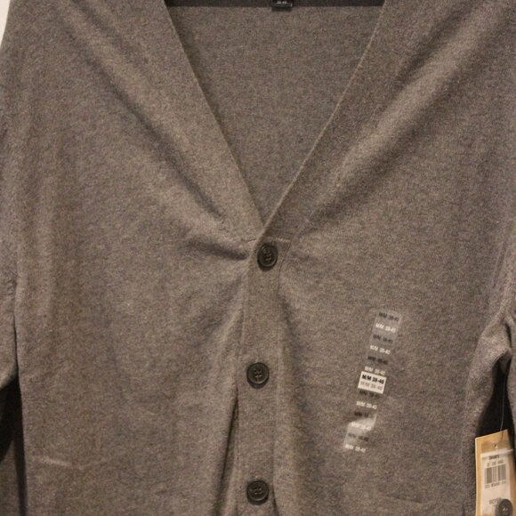 2/$40 🏷 Logan Hill Grey Cardigan Size Men's M BNWT - Picture 3 of 4